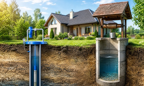 Автономное водоснабжение загородного дома Чебоксары: скважина или колодец